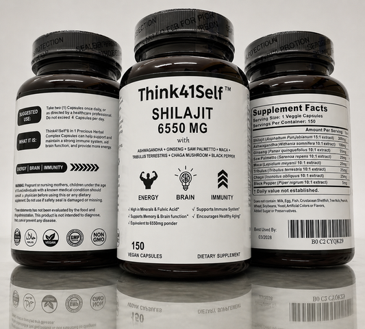 Two Think41Self Shilajit Capsules